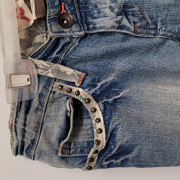 Farlow lace light wash jeans juniors size 1 - Picture 2 of 6